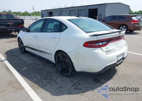 2015 Dodge Dart Sxt из США, поврежденный, VIN 1C3CDFBB7FD127952